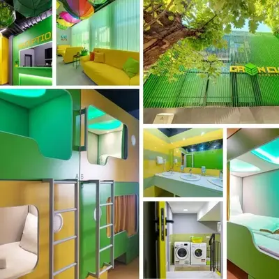 Green Cube Capsule Hostel