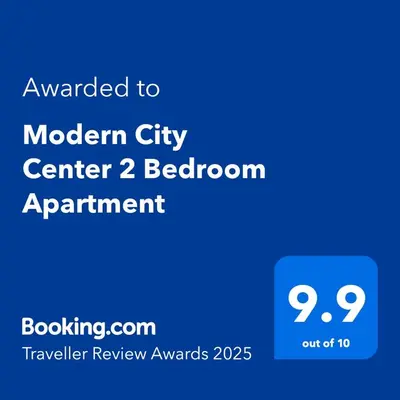 a blue sign with the text wanted to modern city center bedroom apartment at Modern City Center 2 Bedroom Apartment in Sofia