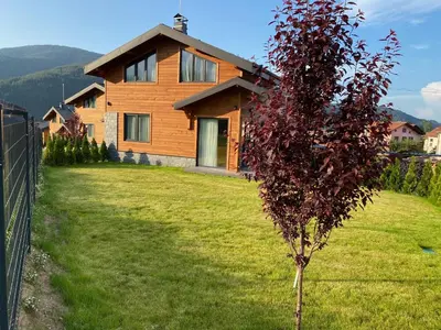 a small tree in front of a house at HillVill in Govedartsi