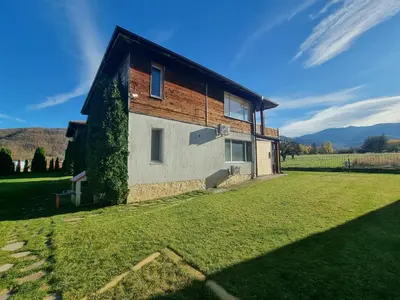 a house in the middle of a field at Villa Nikol Apt #2 in Raduil