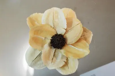 a yellow flower sitting on top of a table at Sofia's Best Kept Secret in Prime Location! in Sofia
