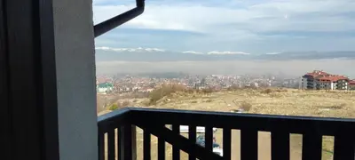 a view of a city from a balcony at Royal Park SP apartments-Bansko in Bansko