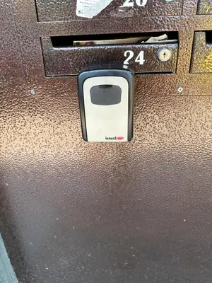 a close up of a camera with the number on it at Апартамент Миели in Sofia