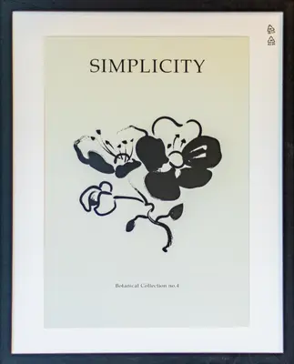 a framed picture of a flower with the words spirituality at Vazov Loft - Central Sofia Studio in Sofia
