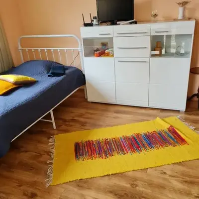 Cozy studio with balcony