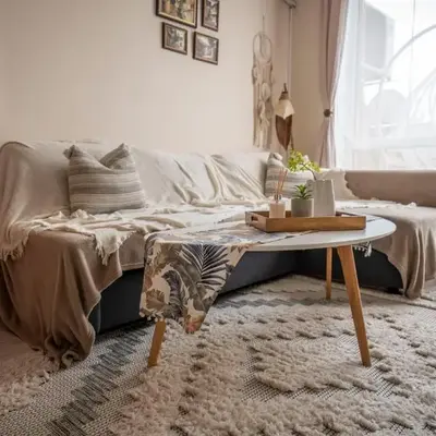 Boho Apartment Plovdiv with Private Parking Space