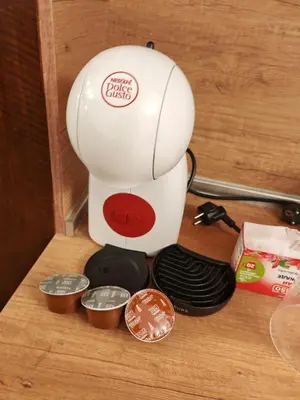 a hello kitty mixer sitting on top of a table at Apartament 86 in Sofia