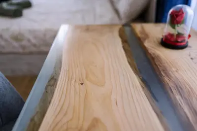 a wooden table with a knife on top of it at 3BDR, Top Center Retreat, Sofia Heart, FREE Parking in Sofia