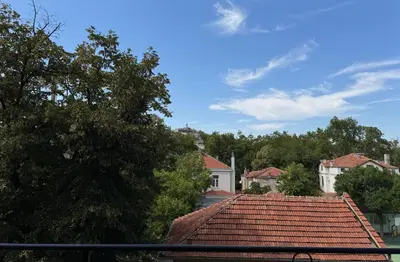 a view from the roof of a house at Sun Home in the Heart of Plovdiv - Central Location - Free Private Parking in Plovdiv