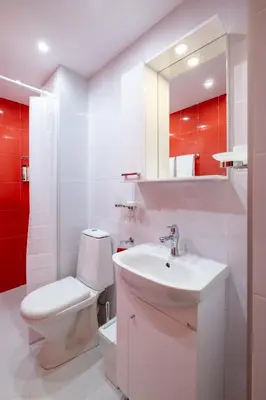 a white bathroom with a toilet and a sink at LZ Spacious One Bedroom Apartment in Top Centre by Flat Mаnager in Sofia