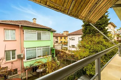a view from the balcony of a house at Quiet apartment near the center by Flat Mаnager in Plovdiv
