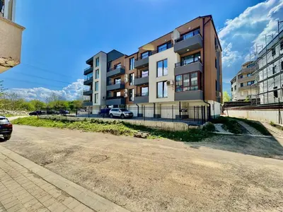an empty street in front of a building at MK Studios Krustova Vada plus Parking!!! in Sofia