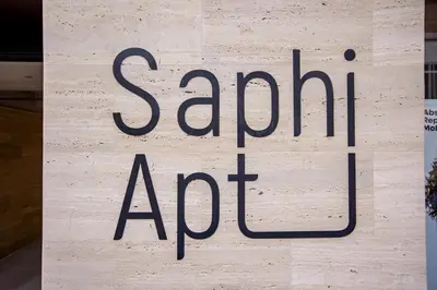 a sign that says spam act on a wooden wall at Saphi Apt in Sandanski