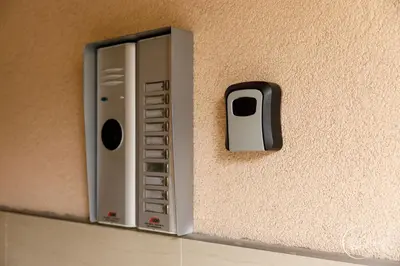 an electrical outlet on the side of a wall at Namaste apartment - cozy, central and relaxing stay near AUBG, freshly renovated in Blagoevgrad