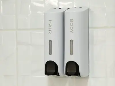 two white wii controllers standing next to each other at Casa Vista - Spacious 2BR, 2Bath, Apartment in Sofia with 2 Free Parking in Sofia