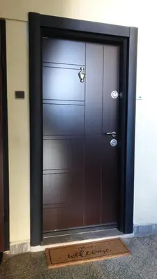 a large brown garage door in a room at Sunny and Charming Domain for Your Stay in Sofia in Sofia