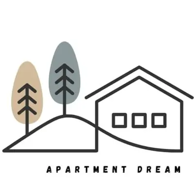 a logo for an apartment program with trees at Apartment Dream - Comfort & Calm in Pirin Sense by Flat Mаnаger in Bansko