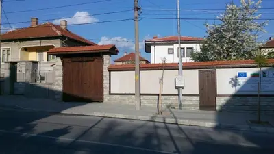 a building on the side of a street at Bobekova Kashta in Panagyurishte