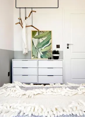 a bedroom with a bed with a dresser at Hip, Cosmopolitan Gem in the Heart of Sofia by Flat Mаnager in Sofia