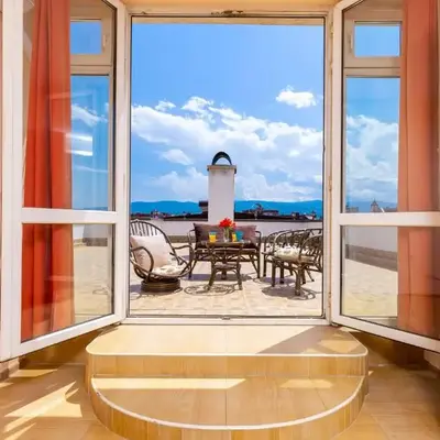 Roof top terrace maisonette