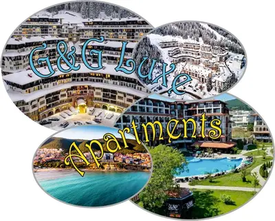a collage of buildings with the words cities and vacation memories at Luxe Apartment Grand Monastery in Pamporovo in Pamporovo