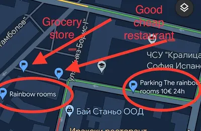 a map of the proposed upgrade to the railway station at The rainbow 4 in Sofia